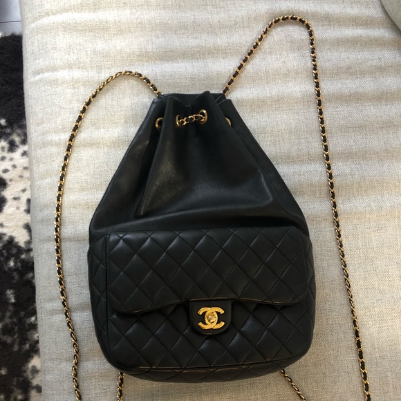 CHANEL Handbags - Chanel Lambskin Backpack